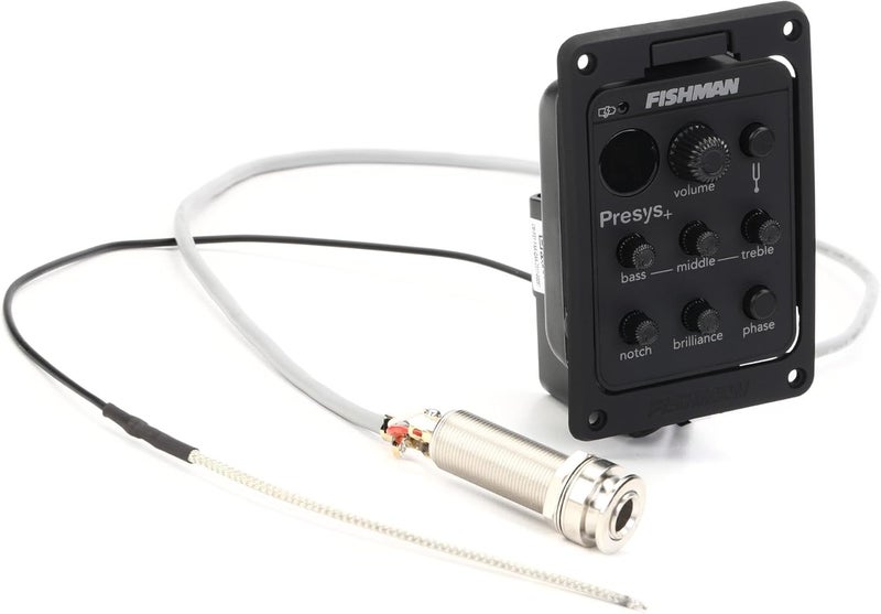Fishman Presys+ Onboard Preamp System for Guitar with Built-in Tuner and Controls - Image 1